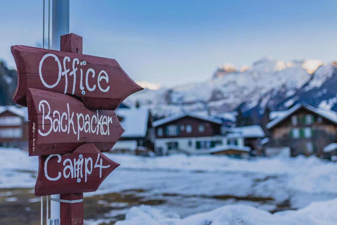 Mountain Lodge Backpackercamp Lenk im Simmental Exterior foto
